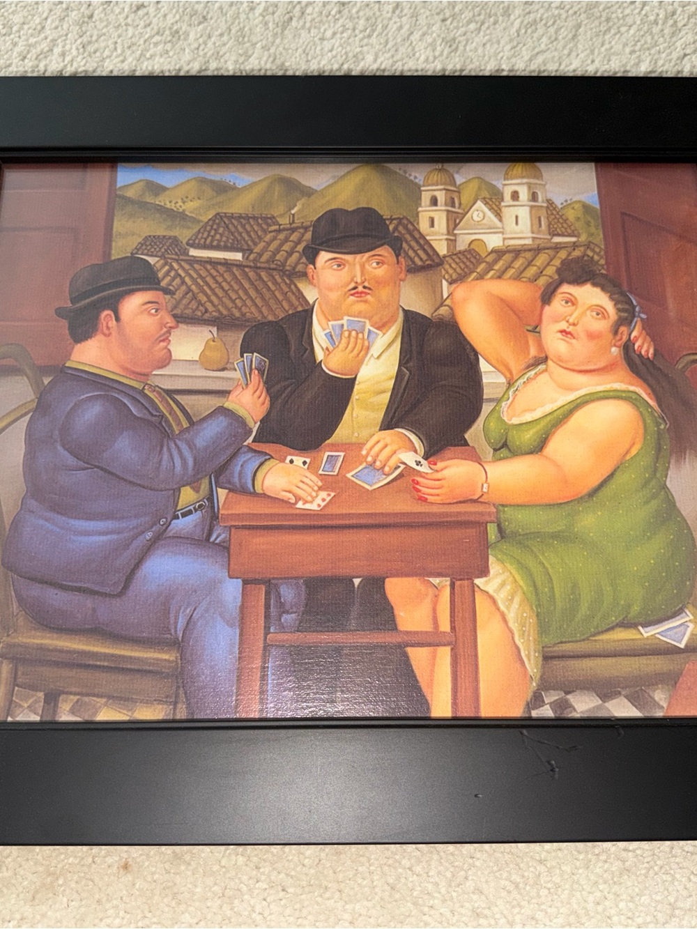 Fernando Botero set of Framed Art Prints